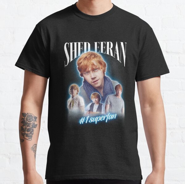 Rupert Grint Shed Eeran Parody Cursed Fan Collage Classic T-Shirt