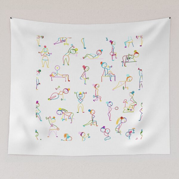 Item preview, Fitness girls designed and sold by Kudryashka.