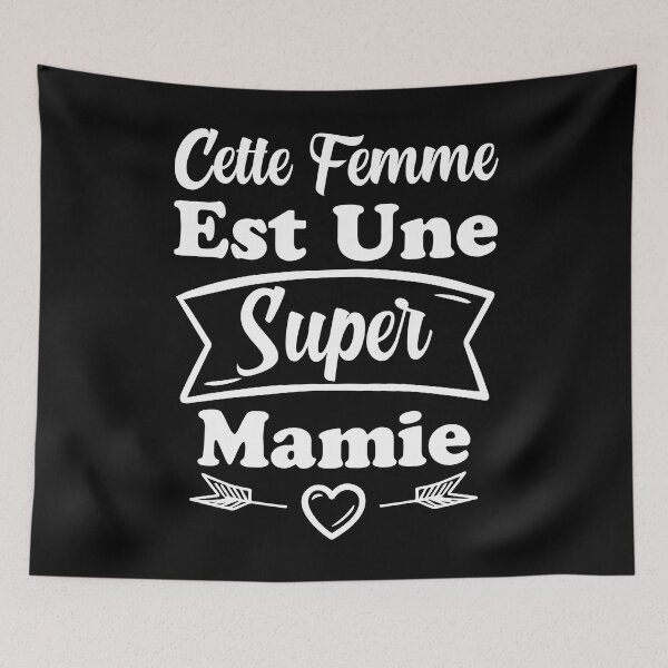 Item preview, Cette Femme Est Une Super Mamie gift ideas for mom designed and sold by Drago Art.