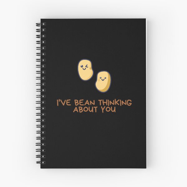 Item preview, "I've Bean Thinking About You" Coffee-Themed Gift Design designed and sold by HappyGoodTees.