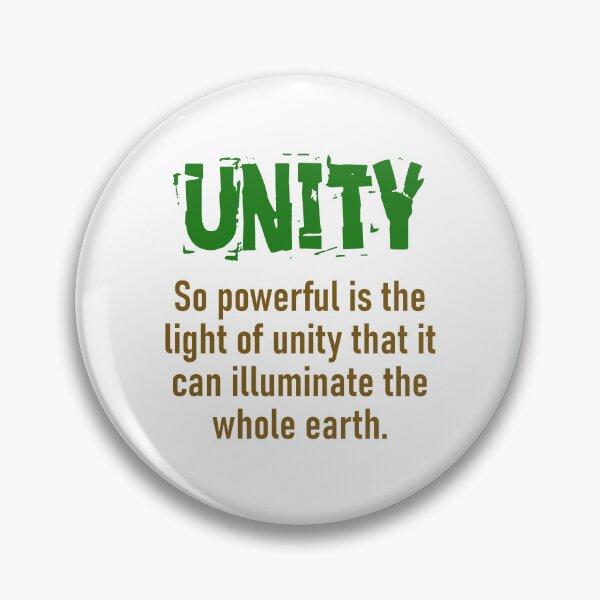 Item preview, So Powerful Is The Light Of Unity - Unity Quote designed and sold by CrankyOldDude.