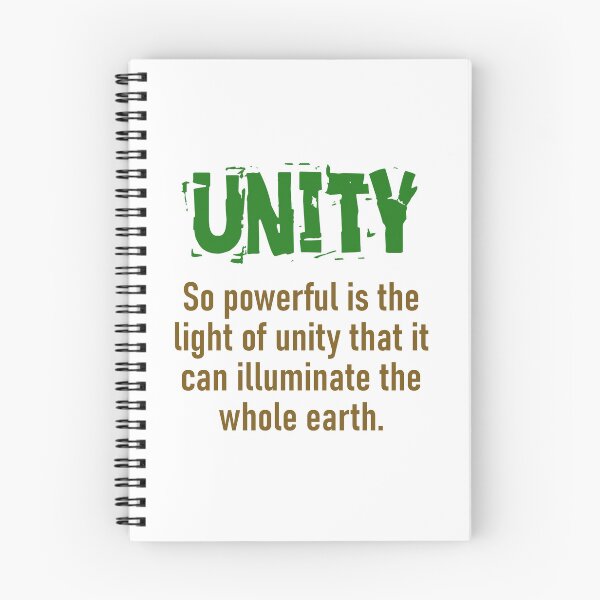 Item preview, So Powerful Is The Light Of Unity - Unity Quote designed and sold by CrankyOldDude.