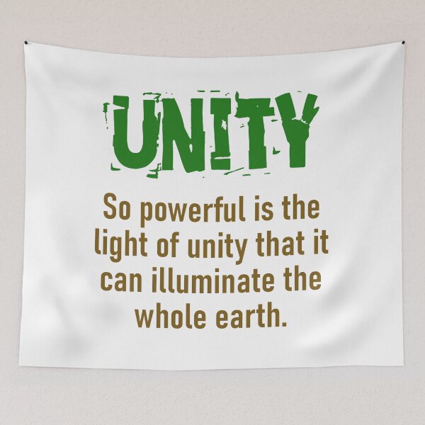 Item preview, So Powerful Is The Light Of Unity - Unity Quote designed and sold by CrankyOldDude.