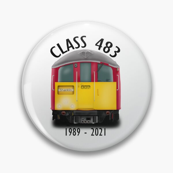 Item preview, Class 483 Island Line Train London Underground Stock designed and sold by jameswattsart.