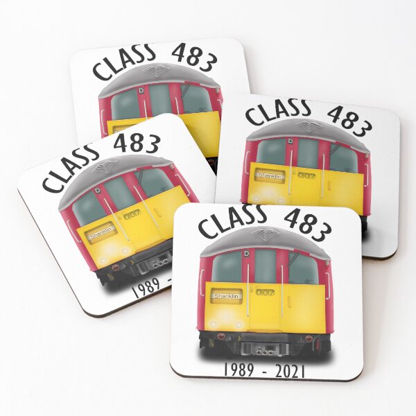 Item preview, Class 483 Island Line Train London Underground Stock designed and sold by jameswattsart.