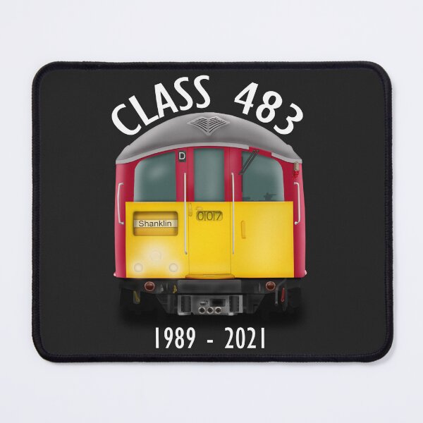 Item preview, Class 483 Island Line Train London Underground Stock designed and sold by jameswattsart.