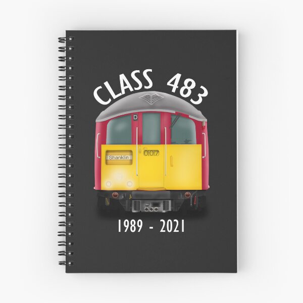 Item preview, Class 483 Island Line Train London Underground Stock designed and sold by jameswattsart.