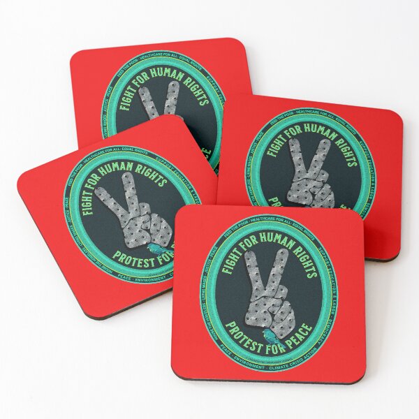 Item preview, PMD00552 Progressive Movement Designs Progress Peace Sign Victory Sign shows you support human rights and peace for progressive Democrats, progressive Independents and Bernie Sanders supporters designed and sold by ProgressiveLeft.