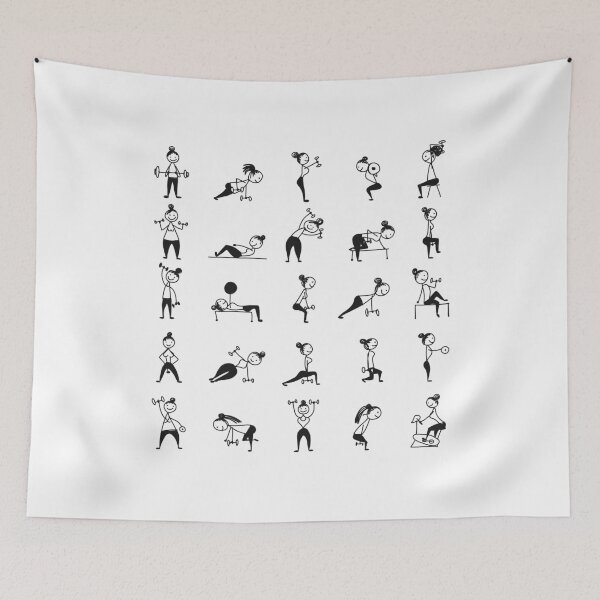 Item preview, Fitness girls designed and sold by Kudryashka.