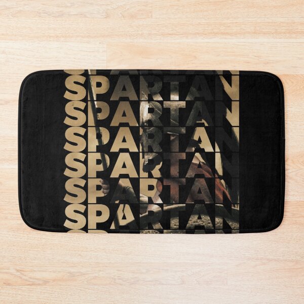 Item preview, Spartan Warrior Repeating Word Cool Retro designed and sold by Aleodor.