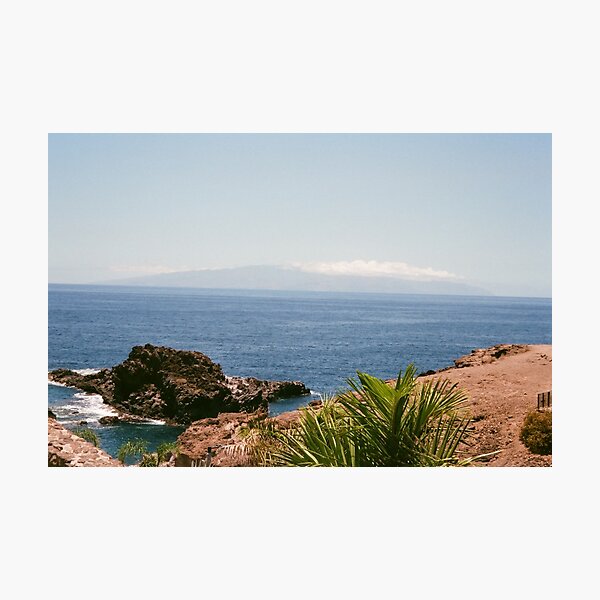 Item preview, Analogue photo of La Gomera as seen from Tenerife designed and sold by ynse’s corner.