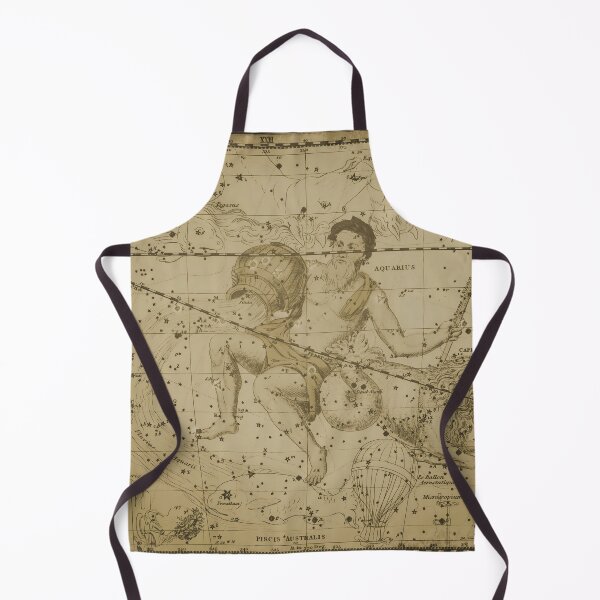 Item preview, Vintage Aquarius Constellation Star Map, Caramel designed and sold by notsweettea.