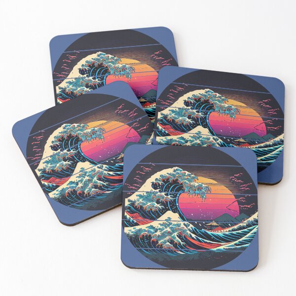 Item preview, 80s Retro The Great Wave off Kanagawa designed and sold by vladocar.