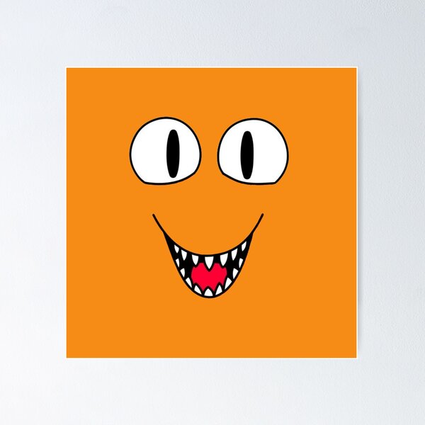 Animatronic Orange Monster Head Rainbow Friends