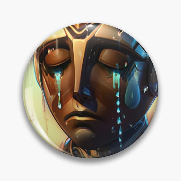 Item preview, Robot Crying designed and sold by UglyAIArtwork.