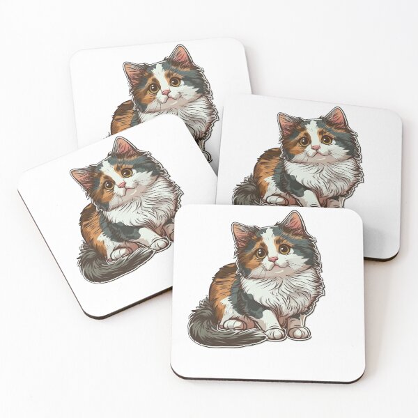 Item preview, Adorable cats decals designed and sold by Skama87.