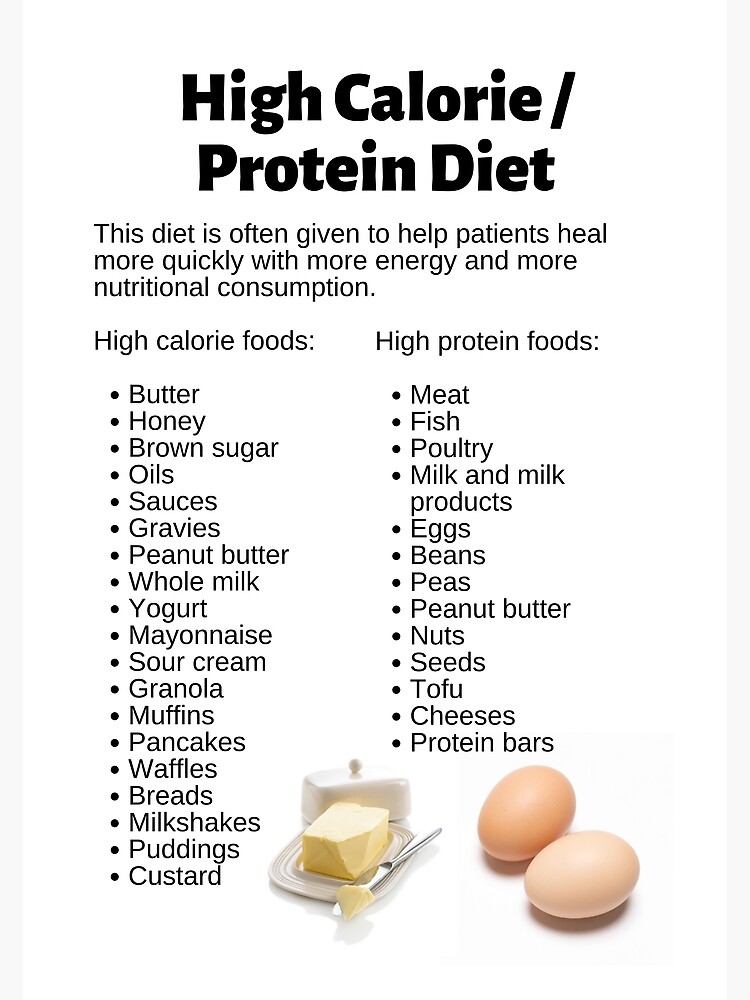 high protein high calorie dinner