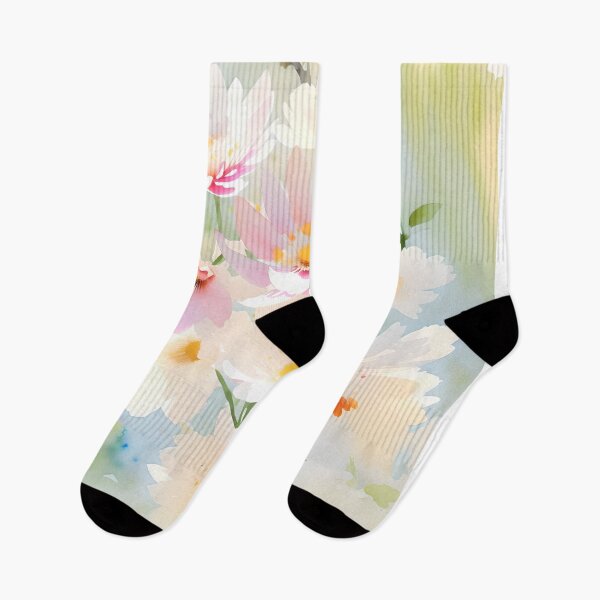 Item preview, Flowering Summer: Watercolor Painting designed and sold by KH-GardenEden.