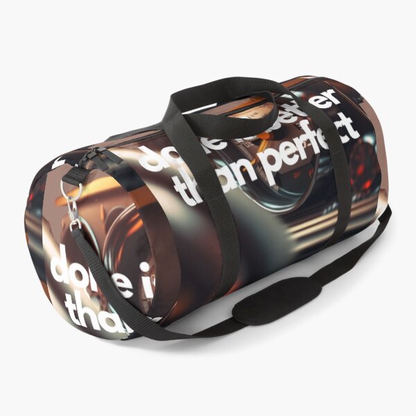 Item preview, Done is better than perfect White on Black entrepreneur minimalist, Clockpunk, Frutiger Aero, Analog photography, CGsociety, Soft focus designed and sold by EmprendeHoy.