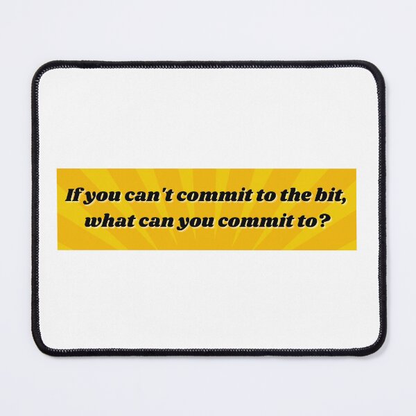 Item preview, Commit to the bit #2 designed and sold by SarahNMishkind.