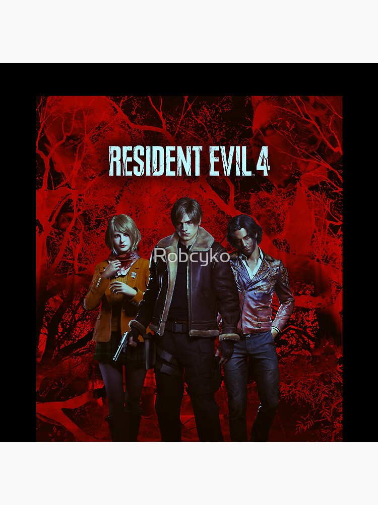 RE4 - Leon, Ashley and Luis Poster for Sale by Robcyko