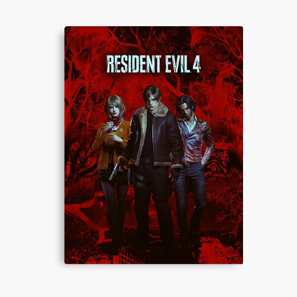 RE4 - Leon, Ashley and Luis Poster for Sale by Robcyko