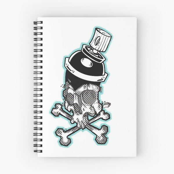 Item preview, Skull graffiti designed and sold by RokArtS.