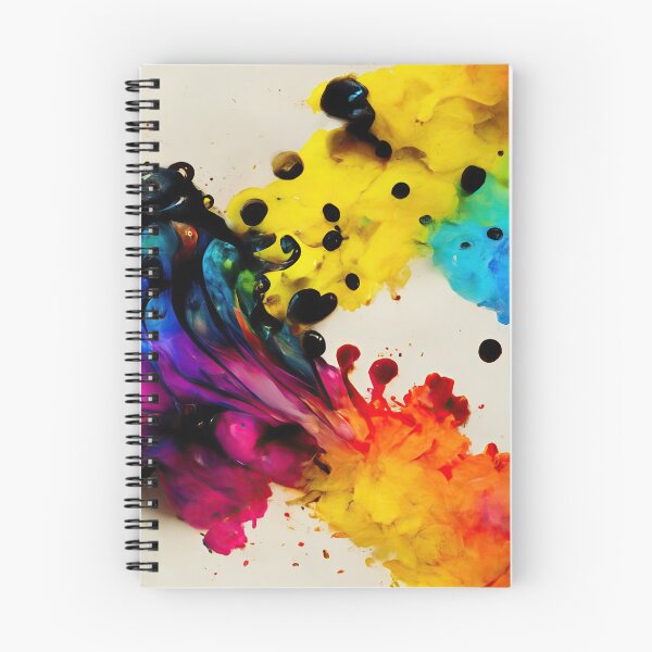Item preview, Colorful ink splash  designed and sold by snappinn.