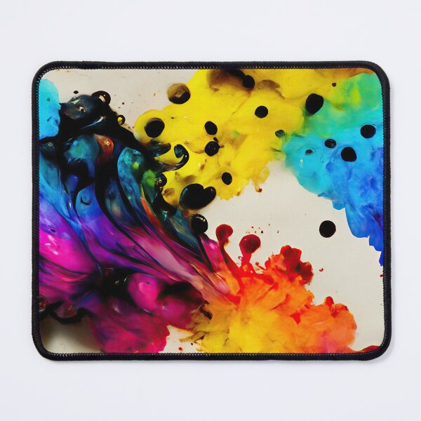 Item preview, Colorful ink splash designed and sold by snappinn.