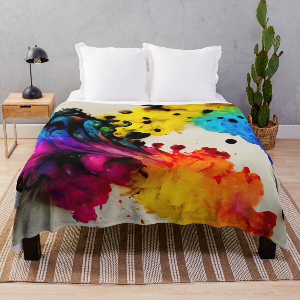 Item preview, Colorful ink splash  designed and sold by snappinn.