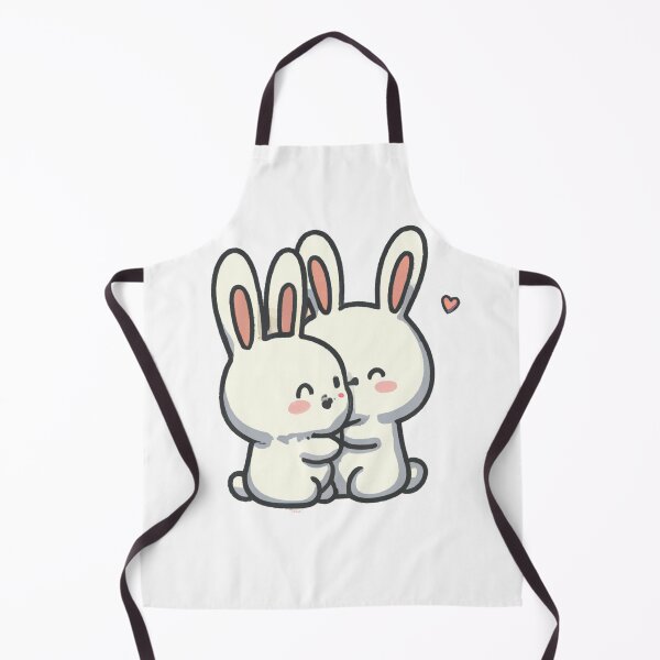Item preview, Cute Bunnies Love Couple designed and sold by mabdulrabn.