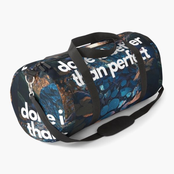 Item preview, Done is better than perfect White on Black entrepreneur Analog photography, CGsociety, Grainy, Mosaic, blue colors, Photorealism, sunrise lighting, Ultra-realistic, highly detailed designed and sold by EmprendeHoy.