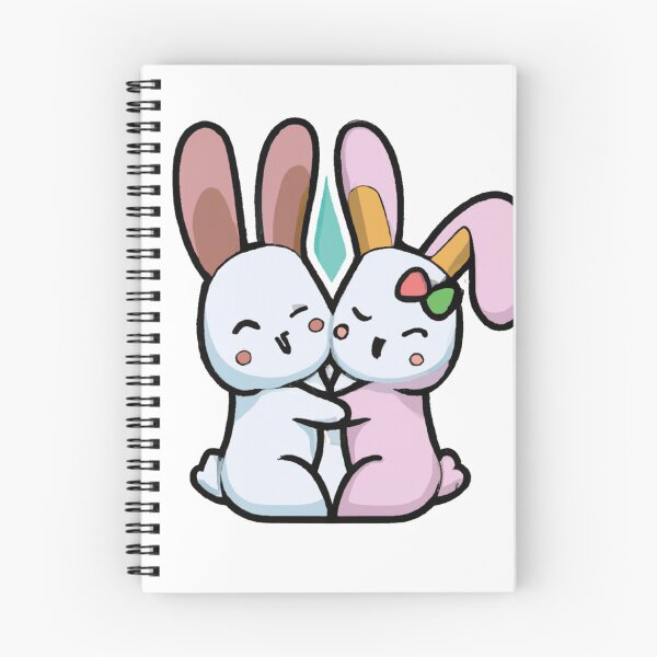 Item preview, Cute Bunnies In Love designed and sold by mabdulrabn.