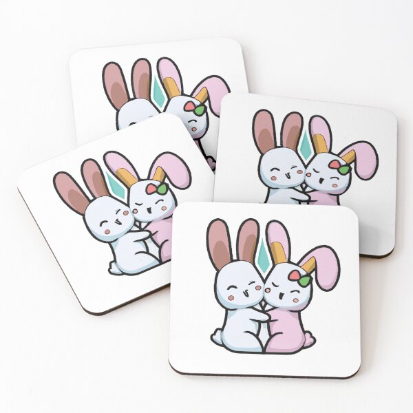 Item preview, Cute Bunnies In Love designed and sold by mabdulrabn.