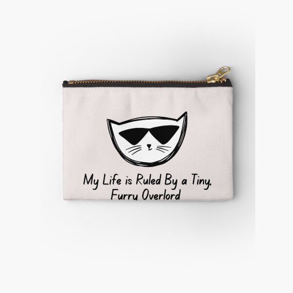 Item preview, Cool Cat with Sunglasses My Life Is Ruled By a Tiny Furry Overlord  designed and sold by Cheeeeky.
