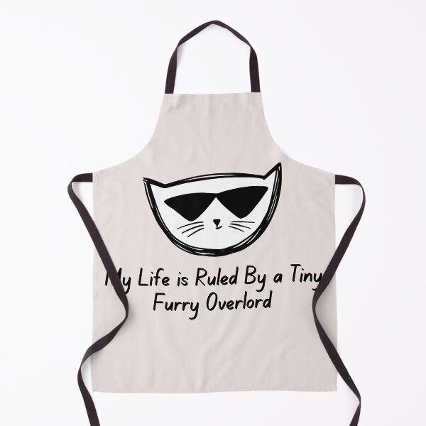 Item preview, Cool Cat with Sunglasses My Life Is Ruled By a Tiny Furry Overlord  designed and sold by Cheeeeky.