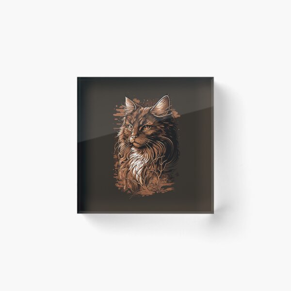Item preview, Beautiful Majestic Maine Coon Cat designed and sold by brytfanna.