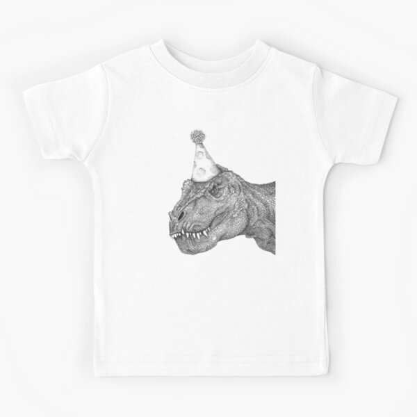Party Dinosaur Kids T-Shirt