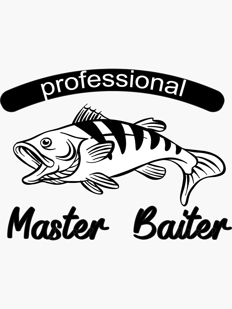 Fishing Gifts for Men Master Baiter Shirt for Man Bass Fishing