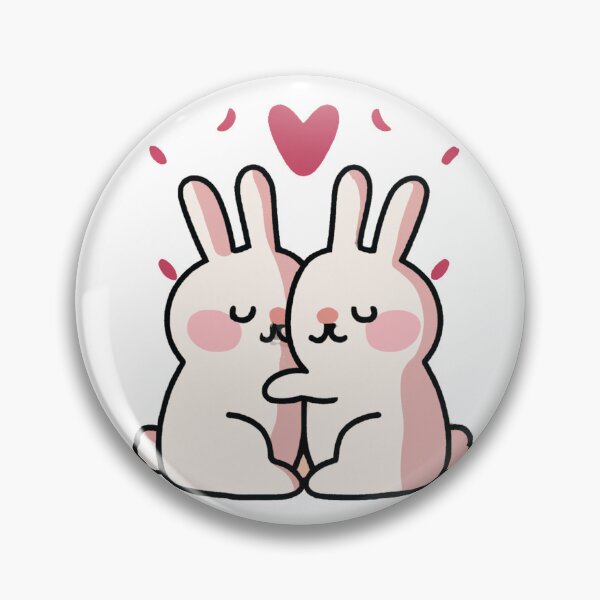 Item preview, Cute Bunnies In Love designed and sold by mabdulrabn.