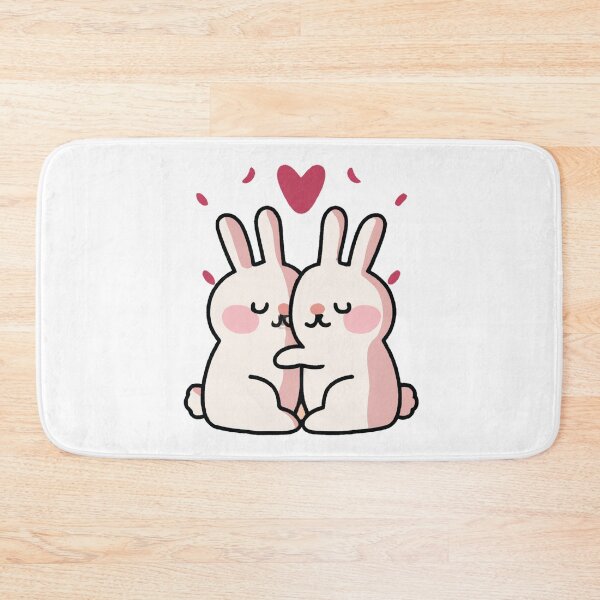 Item preview, Cute Bunnies In Love designed and sold by mabdulrabn.