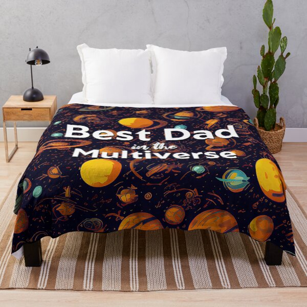 Item preview, Best Dad in the Multiverse Poster2 designed and sold by angelisart.