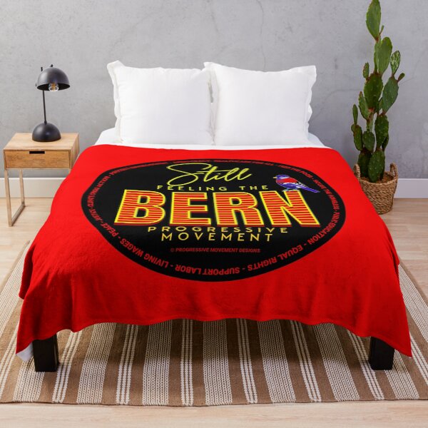 Item preview, PMD00556 Progressive Movement Designs black Still Feeling the Bern shows you support progressive policy goals for progressive Democrats, progressive Independents and Bernie Sanders supporters designed and sold by ProgressiveLeft.