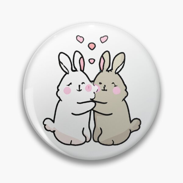 Item preview, Cute Bunnies In Love designed and sold by mabdulrabn.