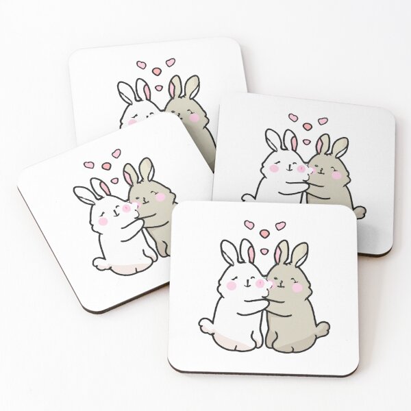 Item preview, Cute Bunnies In Love designed and sold by mabdulrabn.