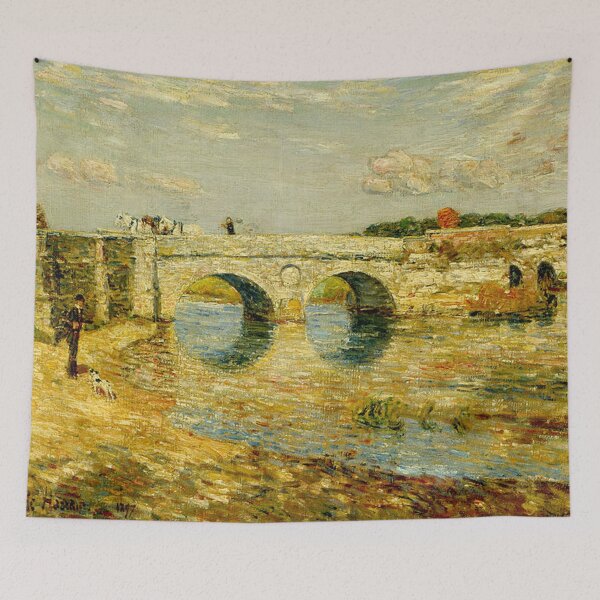 Item preview, Bridge Over the Stour by Frederick Childe Hassam designed and sold by tomorrowsart.