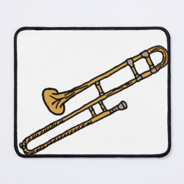 Item preview, Trombone designed and sold by HoneyvilleArt.