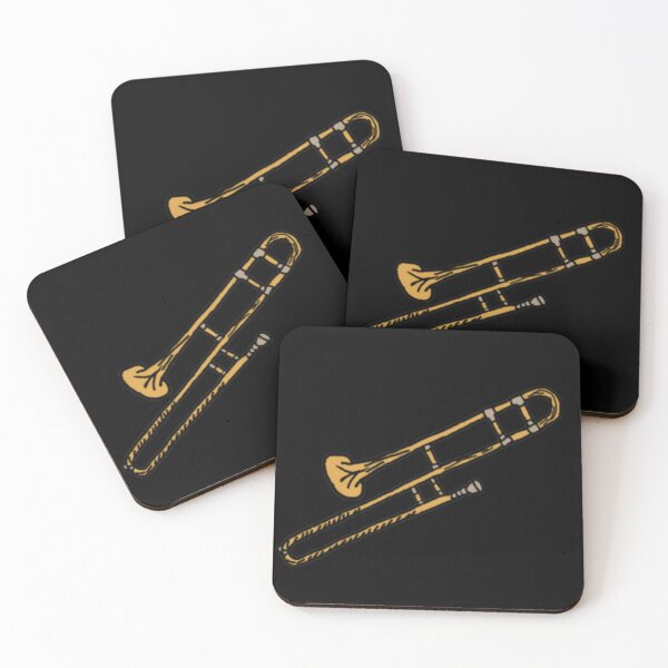 Item preview, Trombone designed and sold by HoneyvilleArt.