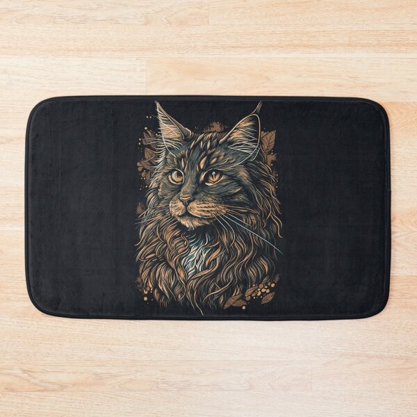 Item preview, Beautiful Majestic Maine Coon Cat designed and sold by brytfanna.