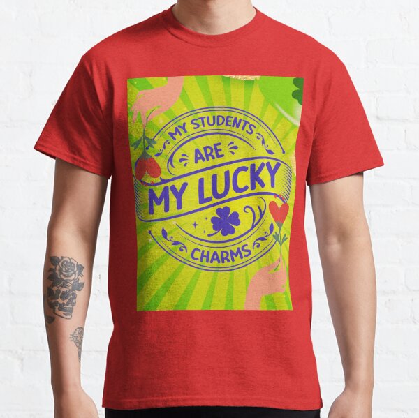 Tee Luv Men's Lucky Charms Cereal T-Shirt - Feeling Lucky